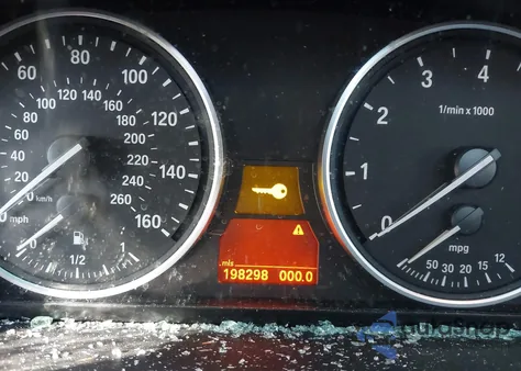 2008 BMW 535Xi z USA, uszkodzony, nr VIN WBAPT73598CX00340